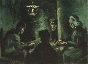 Four Peasants at a Meal (nn04) Vincent Van Gogh